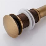 Ahlsen - gabrielle pop - up r�tro bouchon bonde de lavabo vidange clic - clac sans trop - plein en laiton ...