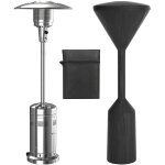 Ahlsen ? housse de protection pour chauffe - terrasse gaz ? r�sistante � l'eau et aux uv ? 241x86x47 ...