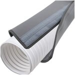 Ahlsen housse de tube de climatiseur portable, couverture de tube de climatiseur portable, manchon de ...
