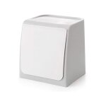 Mini poubelle murale, coupelle collecte dchets cuisine sans poinon, bac poubelle collecteur pour cuisine, ...