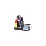 Organiseur de bureau en mtal grillag avec pot  stylo, range stylo bureau, porte crayon bureau, rangement ...