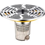 Ahlsen - passoire de vidange pour douche, bouchon de lavabo, lutte contre les parasites, filtre de vidange ...