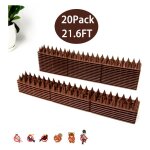 Ahlsen pic anti pigeon, 6 mètres anti pigeons pour balcon plastique kit, repulsif oiseaux pigeon pic ... Ahlsen pic anti pigeon, 6 mètres anti pigeons pour balcon plastique kit, repulsif oiseaux pigeon pic ...