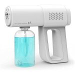 Ahlsen - pistolet pulvérisateur à nano usb, désinfectant électrique lumière bleue, atomizer rechargeable ... Ahlsen - pistolet pulvérisateur à nano usb, désinfectant électrique lumière bleue, atomizer rechargeable ...
