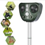Ahlsen rpulsif  ultrasons pour chats, animaux sauvages - rpulsif pour chat et chien avec dtecteur ...