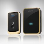 Ahlsen sonnette sans fil, ip44 carillon sans fil Étanche 200 mètres de portée, sonnette de porte kit ... Ahlsen sonnette sans fil, ip44 carillon sans fil Étanche 200 mètres de portée, sonnette de porte kit ...