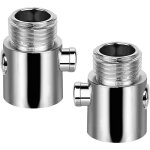 Ahlsen - stop douche, 2 pcs vanne d'arrt pour pommeau de douche avec interrupteu economiseur d'eau pour ...