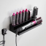 Ahlsen support mural pour sche - cheveux dyson airwrap styler fer  boucler et 7 accessoires, kit de ...