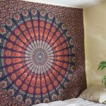 Tapisserie tenture murale literie mandala indien bohme, , 150x130cm - ahlsen