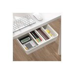 Tiroir sous bureau, tiroir rangement bureau, organiseur de tiroirs auto - adhsifs pour bureau, bote ...