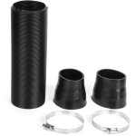 Ahlsen - tuyau d'admission d'air froid 76mm / 3in, kit de tuyau flexible avec pince de montage, tuyau ...