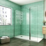Aica sanitaire - aica paroi de douche 150x200cm avec un retour pivotant 50cm livré avec une barre de ... Aica sanitaire - aica paroi de douche 150x200cm avec un retour pivotant 50cm livré avec une barre de ...