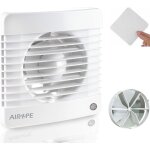 Aiperq capteur d'humidit 100 mm et minuterie ventilateur extracteur d'air avec clapet anti - retour ...