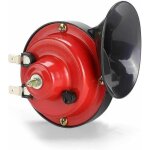 Aiperq ? klaxon �lectrique 300db 12v ? �tanche et r�sistant aux intemp�ries ? compatible camions, suv, ...