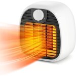 Aiperq - radiateur soufflant, chauffage d'appoint, chauffage maison et bureau  faible consommation d'nergie, ...