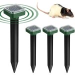 Répulsif solaire pour taupe 4 pièces répulsif taupe solaire, repulsif souris et rats ultrason, anti souris ... Répulsif solaire pour taupe 4 pièces répulsif taupe solaire, repulsif souris et rats ultrason, anti souris ...