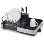 Rethink your sink - set d'égouttoir à vaisselle extensible et distributeur de savon en en acier inoxydable ... Rethink your sink - set d'égouttoir à vaisselle extensible et distributeur de savon en en acier inoxydable ...