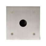 Botier inox encastrable pour lecteur vigik vbet25 aiphone 120102