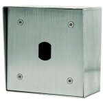 Cadre saillie - pour lecteur vigik vt25 - en inox aiphone vbst25 Cadre saillie - pour lecteur vigik vt25 - en inox aiphone vbst25