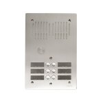 Platine de rue 6 boutons encastrée 2 rangées hauteur 270mm - pa6b - aiphone Platine de rue 6 boutons encastrée 2 rangées hauteur 270mm - pa6b - aiphone