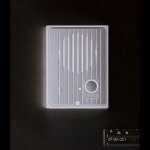 Platine 1 bp saillie accessoire portier individuel ifda aiphone 110145 Platine 1 bp saillie accessoire portier individuel ifda aiphone 110145