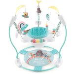 Aire d'veil  rebonds bb avec 3 hauteurs rglables & 9 jouets, sige rotatif 360de 6 mois +