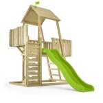Tp toys - aire de jeux kingswood tour - chelle - plateforme - balcon - bac  sable - kit d'ancrage - ...