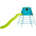 Aire de jeux m�tal explorer tour - tapis explorer - hublot - toboggan - kit d'ancrage h201 cm