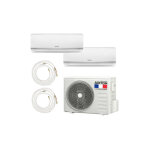 Airton - pack climatiseur reversible bi - split a poser soi - meme - 2500w - 2500w - readyclim 2x4m