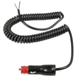 Spotlight prise 12v + c�ble spirale extensible allume - cigare - tension 12v - compatible avec toutes ...