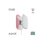 Ajax - 57244 - (streetsiren doubledeck fibre) sirne filaire extrieure blanche