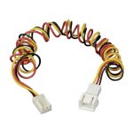 Akasa - ventilateur pc rallonge [1x ventilateur pc mle 3 ples - 1x ventilateur pc femelle 3 ples] ...