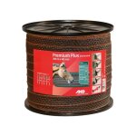 Ako agrartechnik - ruban premium plus orange / brun 40 mm 10 conducteurs, bobine 200 m Ako agrartechnik - ruban premium plus orange / brun 40 mm 10 conducteurs, bobine 200 m