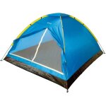 Aktive tente d�me bleu pour camping 4 personnes