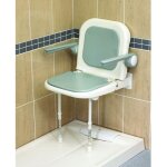 Akw - fauteuil douche maldives - assise pleine - large