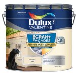 Dulux valentine - peinture ecran + multi - supports fa�ade - protection 15 ans sur 15 mat�riaux - mat ...
