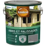 Xyladecor - lasure protectrice pour bois ext�rieur - abris et palissades - aspect mat gris urbain 5 l ...