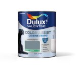 Dulux valentine - peinture color resist cuisine & bains satin bleu gris 0, 75 l Dulux valentine - peinture color resist cuisine & bains satin bleu gris 0, 75 l