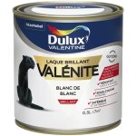 Akzonobel - peinture laque valnite brillant blanc de blanc 0, 5 l - dulux valentine