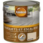 Xyladecor - vitrificateur pour sols int�rieurs en bois - parquet et escalier - aspect satin blanc gris ...
