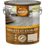 Xyladecor - vitrificateur pour sols int�rieurs en bois - parquet et escalier - aspect satin blanc gris ...