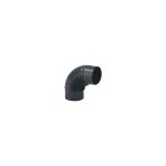 Ala - coude 90 en porcelaine pour poles  bois noir mat ' smalto classic' -  mm. 130