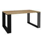Hucoco - alada - table basse rectangulaire style industriel - 90x58x50 cm - table à café Hucoco - alada - table basse rectangulaire style industriel - 90x58x50 cm - table à café