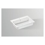 Alape - vasque  encastrer eb. sr650h, rectangulaire l : 650mm h :
