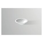 Alape - vasque  encastrer en forme d' eb. o425, ovale l : 425mm h :