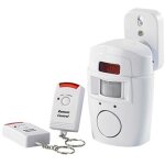 Alarme antivol avec sirne capteur 105 db 2 tlcommandes domicile bureau magasin