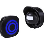 Alarme d�tecteur de mouvement exterieur sans fil, sonnette alarme d'entr�e capteur de mouvement pir et ...