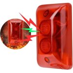 Alarme filaire 12v, sir�ne stroboscopique, son, lumi�re clignotante, syst�me d'alarme de s�curit� - choyclit ...