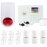 Lifebox - alarme maison 4g connecte sans fil wifi et gsm amazone kit6