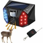 Alarme de mouvement solaire - dtecteur de mouvement dalarme solaire avec son - sirne de scurit sonore ...